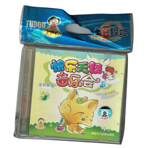 快乐天使音乐会(3)学前歌曲vcd视频光盘 土豆姐姐经典幼儿童谣