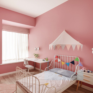 ins网红美容院美甲店墙纸粉色紫色奶茶店壁纸温馨卧室电视背景墙