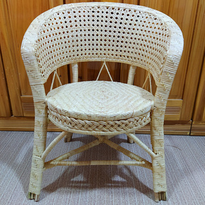 小藤椅子靠背矮单人小号儿童家用藤编小椅子小学生宿舍舒适写字椅