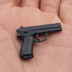 1:6 枪模 手枪 qsz92式 1/6 模型拼装 迷你兵人武器 8款pistol