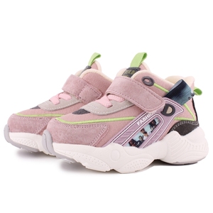 全新 步一秋冬新款男女童鞋机能鞋软底学步鞋布面