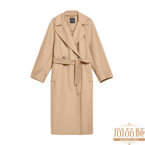maxmara/麦丝玛拉2020年新款女装时尚纯羊毛中长外套大衣resina