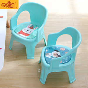 日康婴儿小靠椅座椅儿童椅子靠背学习椅叫叫椅塑料坐凳子宝宝板凳