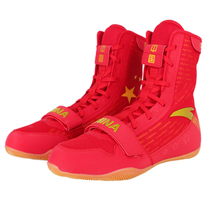 anta/安踏国家队拳击鞋比赛鞋男女防滑耐磨专业运动训练拳击鞋子