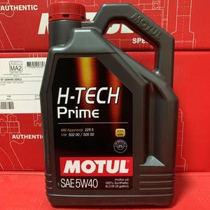 MOTUL摩特机油HTECH Prime 5w40 柴气通用全合成发动润滑油4L包邮