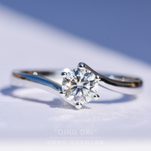 钻戒戒托经典六爪