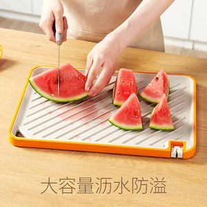 抗菌防霉切菜板水果面板案板小号砧板塑料双面钻板粘板刀厨房家用