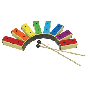 台湾进口奥尔夫打击乐器音乐玩具豪声八音彩虹音砖儿童幼儿园表演