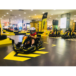 儿童电动卡丁车一体四轮漂移车平衡车室内商用智能车成年可坐大人