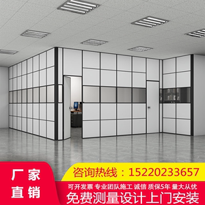 广州办公室高隔断墙工厂车间诊所屏风可折叠推拉活动屏风酒店定制