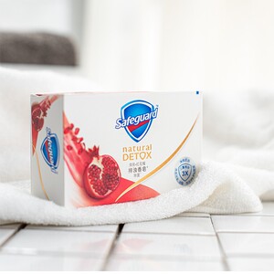 外包装微瑕疵 舒肤佳红石榴香皂排浊洗澡全身放车里车载车内108g