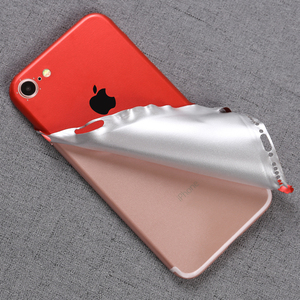 适用苹果8后膜改色彩膜7plus贴纸磨砂全身包边背膜iphone6冰膜5se