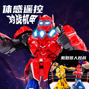 双人玩具遥控打架男孩