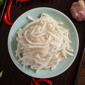 广西新鲜清水脆笋丝水煮笋片鲜笋竹笋春笋脆笋冬笋火锅笋300g包邮