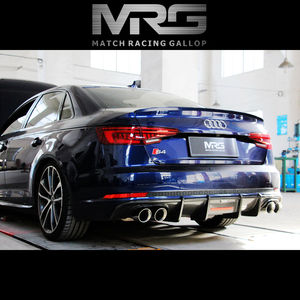 mrg正品 适用奥迪s4改装钛合金排气管 声浪纯正智能阀门原装位