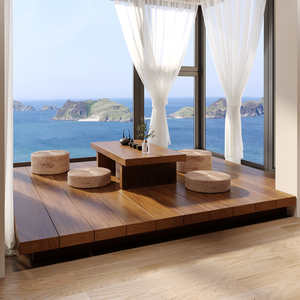 5米床主卧无床头床阳台地台定制