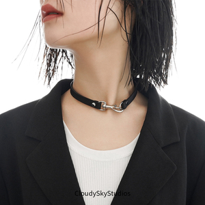 黑色choker项圈女颈带颈链短款小众潮网红项链朋克锁骨链甜酷辣妹