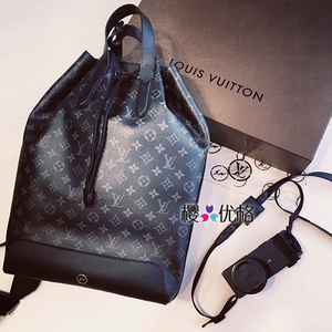现货 lv louis vuitton fragment 藤原浩日本联名合作款双肩背包