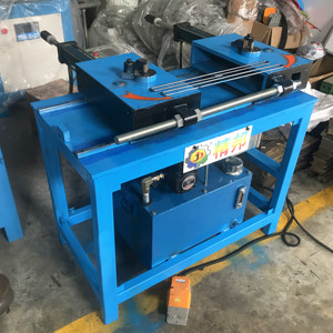 精邦液压弯管机 双头钢筋弯弧机 扁铁圆钢方管左右弯曲电动折弯机