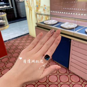 清潭洞欧尼 韩国代购pomellato宝曼兰朵nudomaxi大号天然宝石戒指