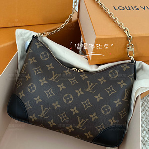 清潭洞欧尼 韩国正品代购 路易威登lv 经典老花 黑色牛角包_阿里巴巴