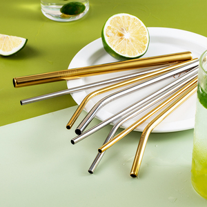 304不锈钢吸管铁环保便携金属耐热珍珠奶茶粗吸管非一次性钢饮管
