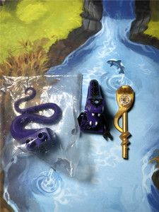 乐高lego 幻影忍者系列人仔 初代紫蛇派梭njo060 含透明蛇仗