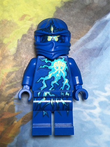 乐高lego 幻影忍者系列稀有绝版人仔 火焰版杰 njo061 出自9570