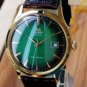 代购正品东方双狮Orient V4 手表时尚复古渐变色自动机械男表