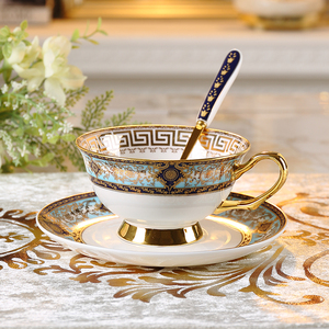 欧式骨瓷咖啡杯高档精致英式陶瓷花茶杯奢华下午茶茶具红茶杯套装