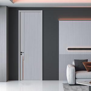 2023年新款室内门多层实木门卧室门碳晶木门现代简约房间门套装门