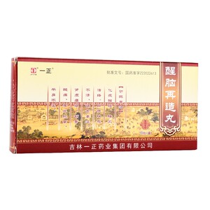 n一正 醒脑再造丸 9g*10丸/盒 化痰醒脑祛风活络神志不清语言蹇涩肾虛