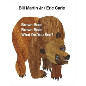 Brown Bear英文原版绘本纸板书棕熊你在看什么Brown Bear,What Do You See?Eric Carle艾瑞卡尔爷爷0-6岁低幼启蒙绘本宝宝英语