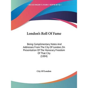 按需印刷London's Roll Of Fame[9781104144128]