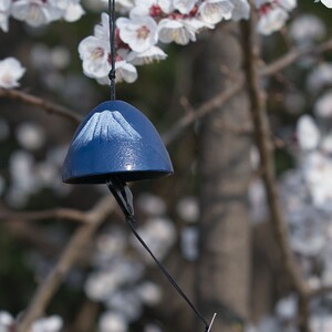 日式铸铁风铃富士金属日本古风景区阳台户外庭院寺庙祈福挂饰铃铛