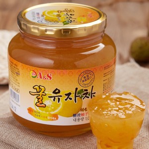 奥尚韩国原装进口柚子茶 1080g 、不发新疆、西藏、内蒙古