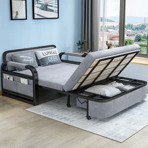 沙发床折叠两用可拆卸沙发套阳台多功能小户型客厅伸缩单人沙发床