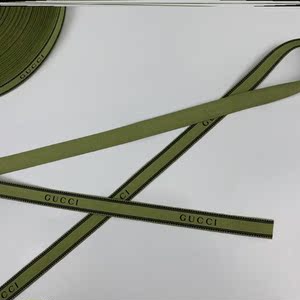 适配小白鞋古奇礼品cucci古驰酷奇打包礼盒gucci鞋带包装丝带绿色