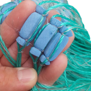 加硬泡沫浮漂浮子三层渔网拉网丝网粘网挂网鱼漂浮板橡胶浮子浮标