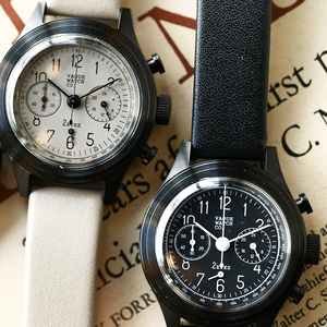 日本vague松本润同款2eyes石英机芯真皮表带计时防水男士女士腕表