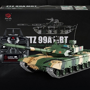 恒龙遥控坦克金属履带坦克玩具模型儿童男孩电动99A式坦克越野车