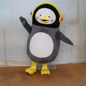 企鹅卡通人偶服装本特利PENGSOO企鹅玩偶服装KTV搞怪人偶服小企鹅