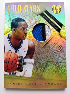 正版NBA球星卡 魔术队霍华德25编限量帕尼尼四色切割PATCH球衣卡