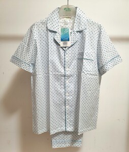 棉花堡家居服男春夏季睡衣纯棉棉布薄款短袖长裤套装柔软舒适简约