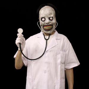 万圣节服装cosplay舞台演出服医生护士恶魔驱魔人恐怖装扮道具