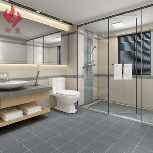 布纹砖卫生间瓷砖简约现代仿古砖厨房厕所防滑地砖墙砖300x600