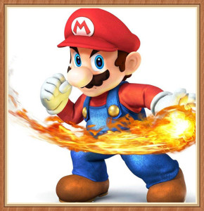 超级玛丽2022新款钻石画满钻小幅儿童粘点钻十字绣卡通动漫马里奥