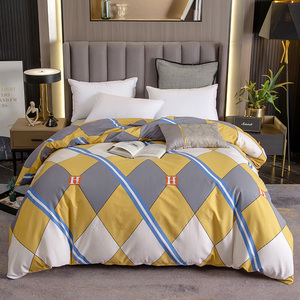 恒源祥纯棉被套单件全棉印花13372加密款被罩单人学生/双人加大号