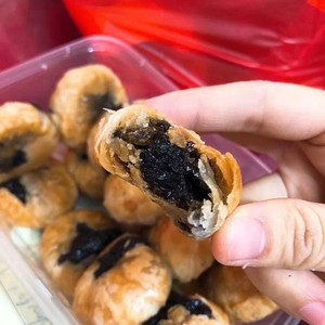 潮州特产 汕尾陆丰海丰特产 手工香酥紫菜饼 全场任意满三件包邮