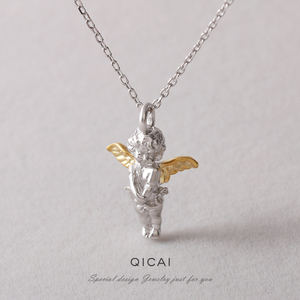 项链小天使情侣